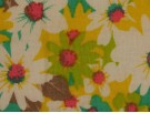 Printed Cotton Poplin Fabric - Daisy Garden
